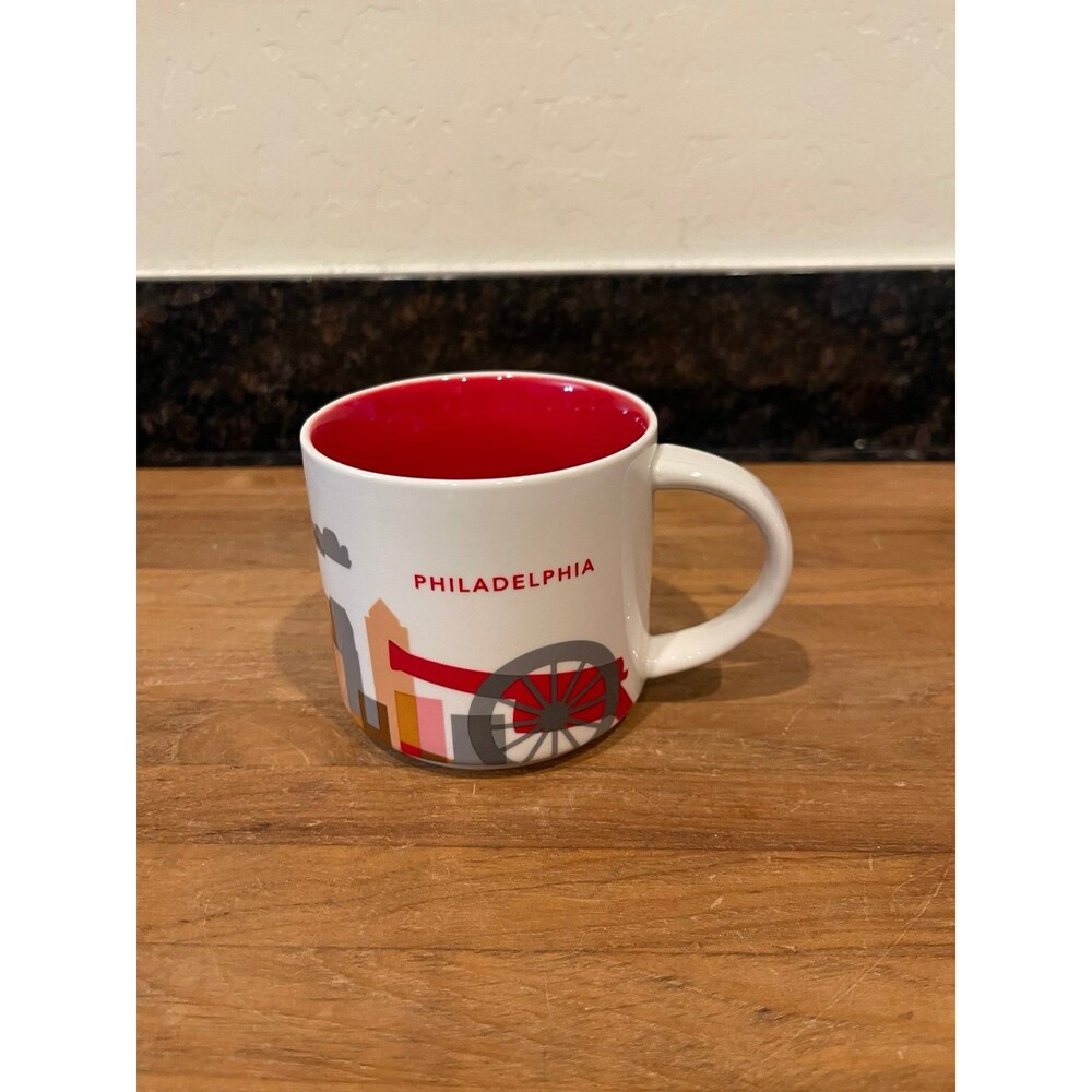 Starbucks 2015 Philadelphia"You Are Here" Collection 14oz Mug